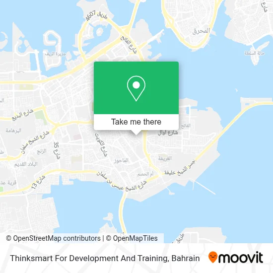 Thinksmart For Development And Training map