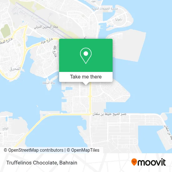 Truffelinos Chocolate map