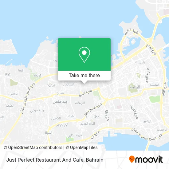 Just Perfect Restaurant And Cafe map