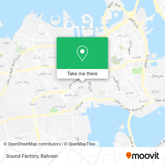 Sound Factory map