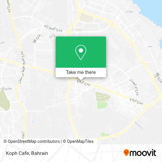 Koph Cafe map