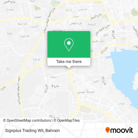 Signplus Trading Wll map
