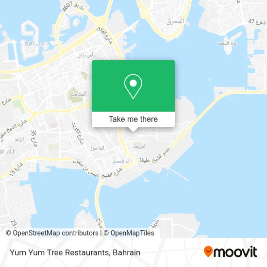 Yum Yum Tree Restaurants map