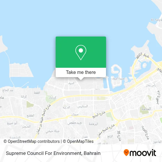 Supreme Council For Environment map