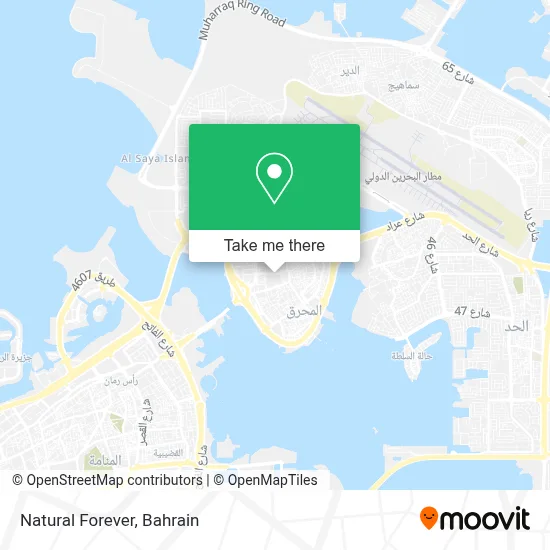 Natural Forever map