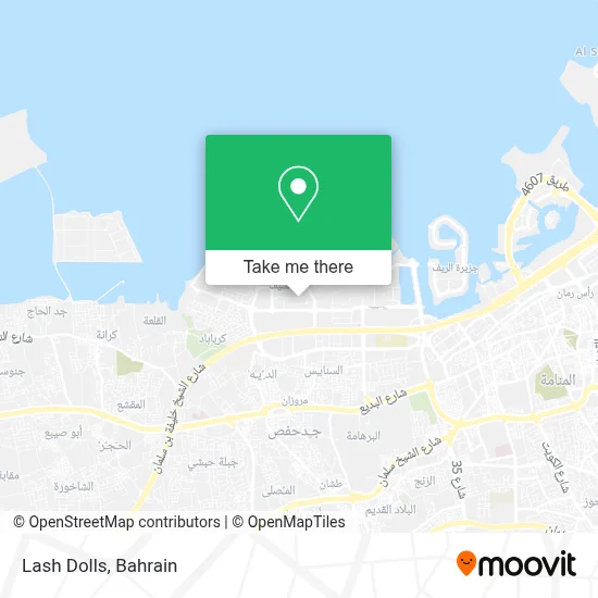 Lash Dolls map