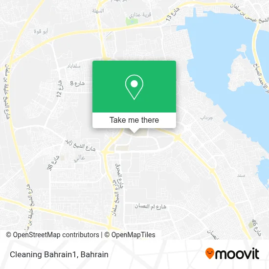 Cleaning Bahrain1 map