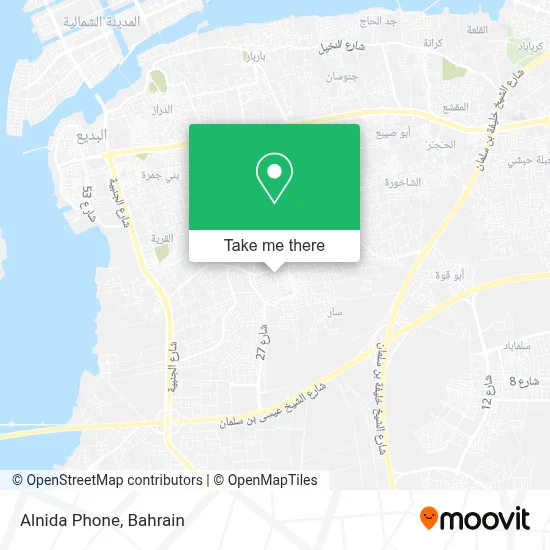 Alnida Phone map