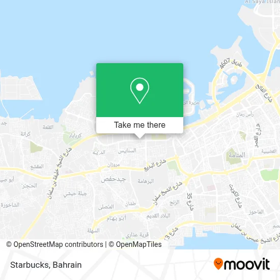 Starbucks map