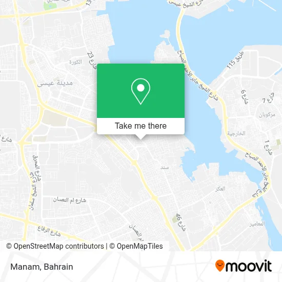 Manam map