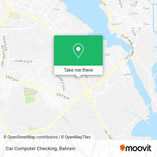 Car Computer Checking map
