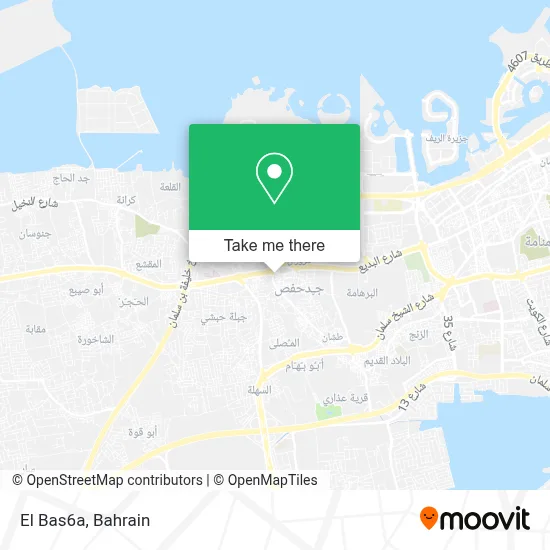 El Bas6a map