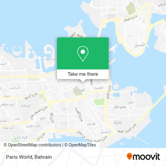 Paris World map