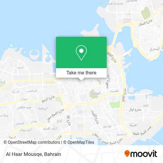 Al Haar Mousqe map