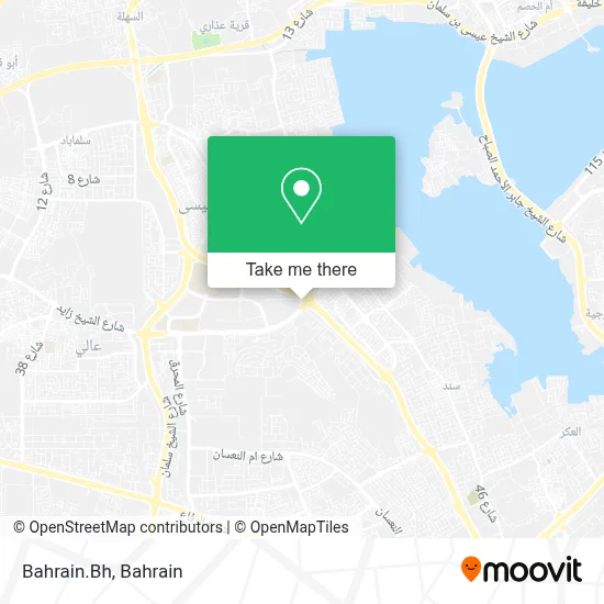 Bahrain.Bh map