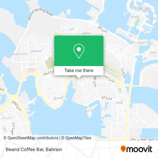 Beand Coffee Bar map