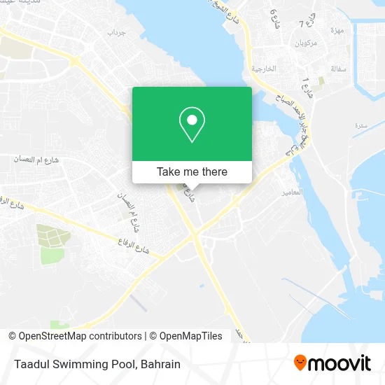 Taadul Swimming Pool map