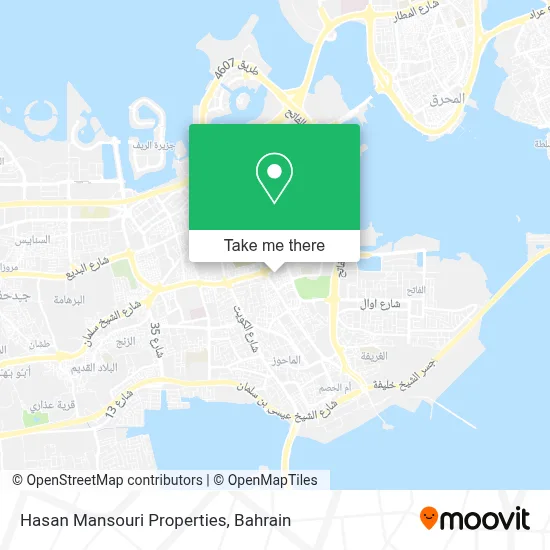 Hasan Mansouri Properties map