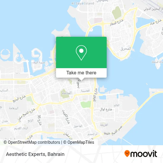 Aesthetic Experts map