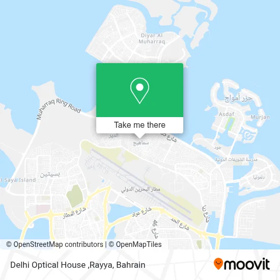 Delhi Optical House ,Rayya map
