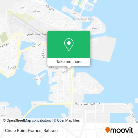Circle Point Homes map