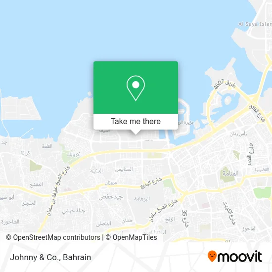 Johnny & Co. map