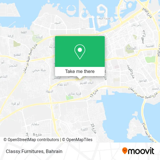 Classy.Furnitures map