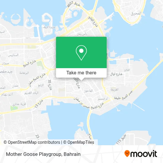 Mother Goose Playgroup map