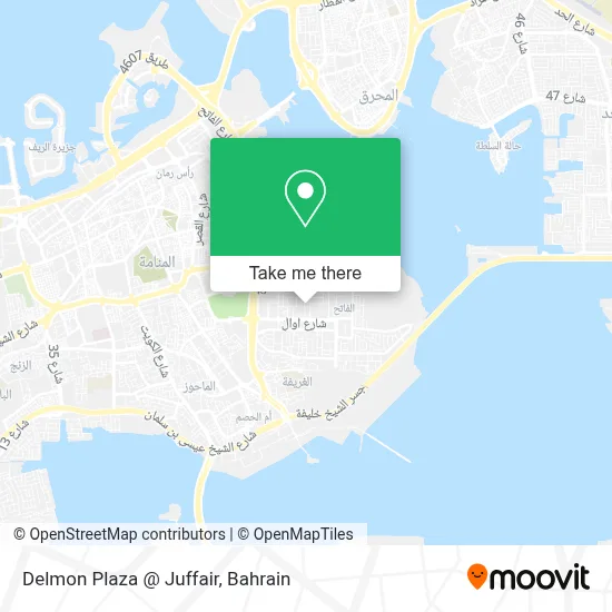 Delmon Plaza @ Juffair map