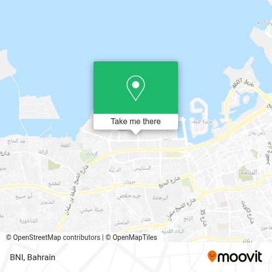 BNI map