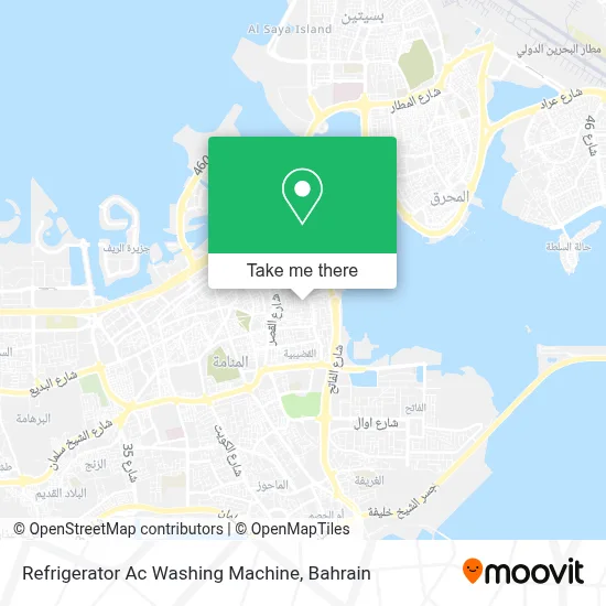 Refrigerator Ac Washing Machine map