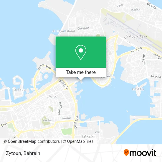 Zytoun map