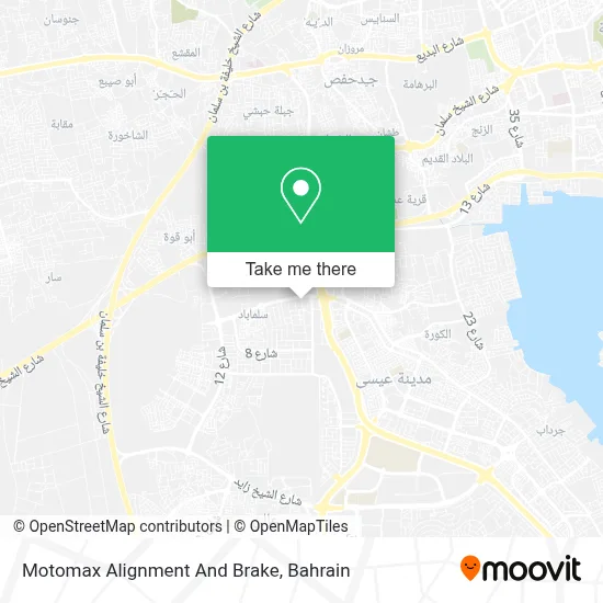 Motomax Alignment And Brake map