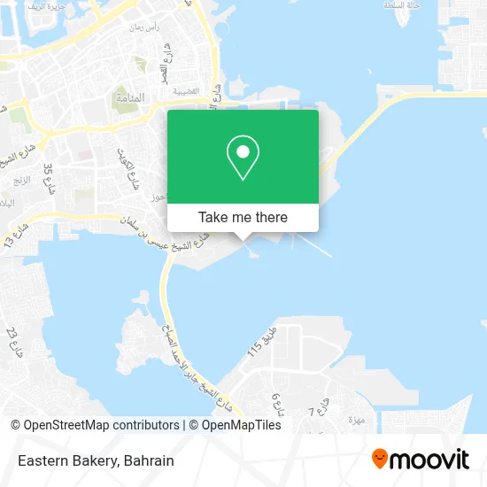 Eastern Bakery map