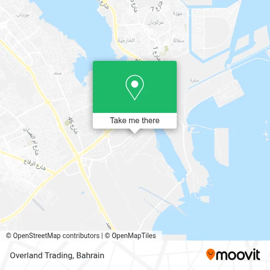 Overland Trading map