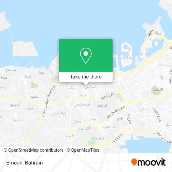 Emcan map