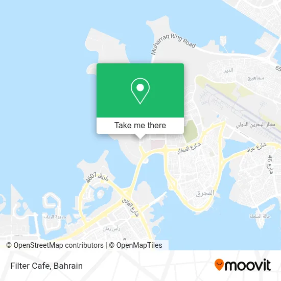 Filter Cafe map