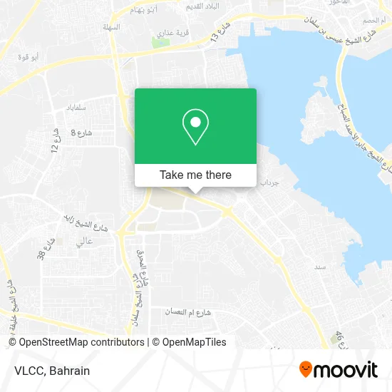 VLCC map
