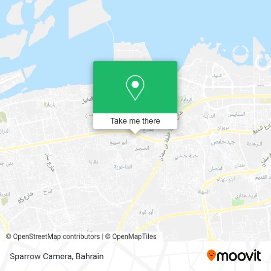 Sparrow Camera map
