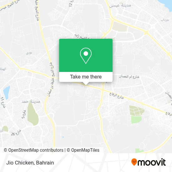 Jio Chicken map