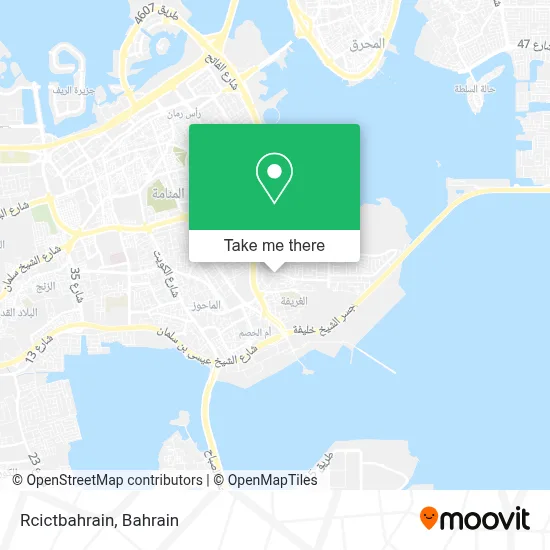 Rcictbahrain map