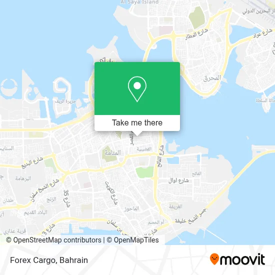 Forex Cargo map