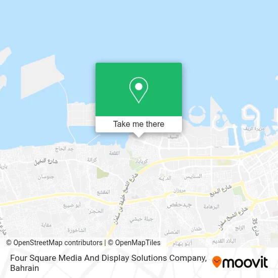 Four Square Media And Display Solutions Company map