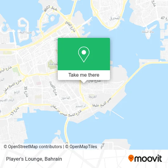 Player's Lounge map