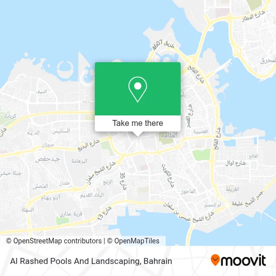 Al Rashed Pools And Landscaping map