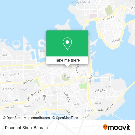 Discount Shop map