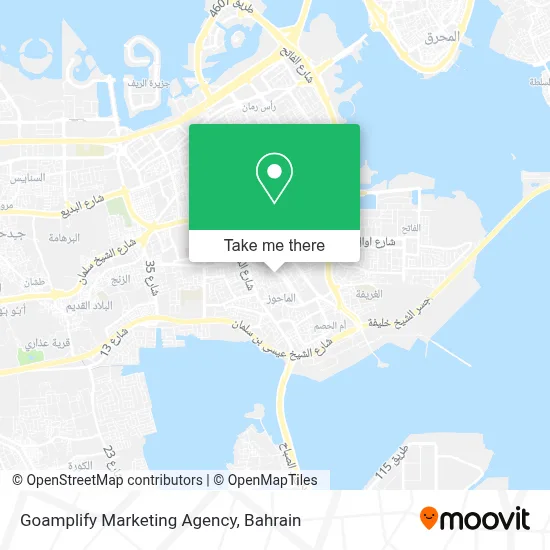 Goamplify Marketing Agency map