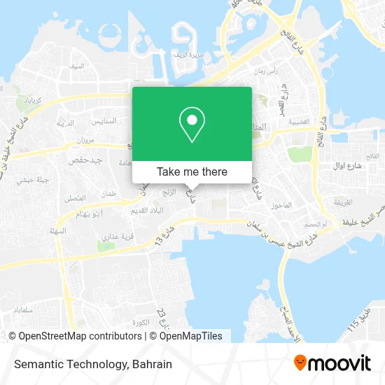 Semantic Technology map