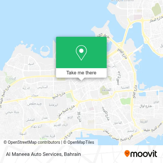 Al Maneea Auto Services map