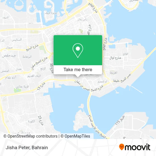 Jisha Peter map